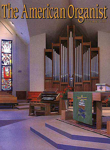The American Organist, November 1998