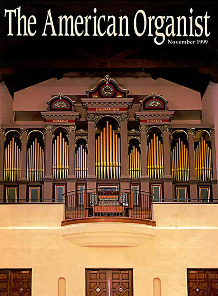 The American Organist, November 1999